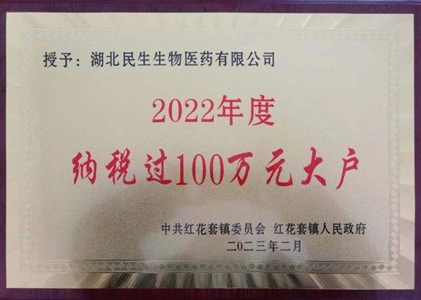 2022年度纳税过100万大户